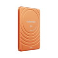 Cubenest Qi2 Batería inalámbrica magnética SlimDual 5000 mAh SQ1B3D naranja
