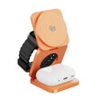 Cubenest El Qi2.2 cargador plegable inalámbrico magnético 3 en 1 SQ312 Ultra naranja