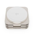 Cubenest El Qi2 cargador plegable inalámbrico magnético 3 en 1 SQ312 Pro titanio
