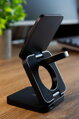 Cubenest El Qi2 cargador plegable inalámbrico magnético 3 en 1 SQ312 Pro negro