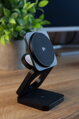 Cubenest El Qi2 cargador plegable inalámbrico magnético 3 en 1 SQ312 Pro negro