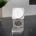 Cubenest El Qi2 cargador plegable inalámbrico magnético 3 en 1 SQ312 Pro titanio
