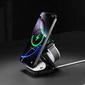 Cubenest El Qi2 cargador plegable inalámbrico magnético 3 en 1 SQ312 Pro negro