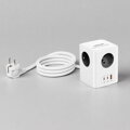 Cubenest PowerCube Extended USB A+C PD 30 W 1,5 m šedá
