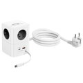 Cubenest PowerCube Extended USB A+C PD 65 W USB-C kabel 1,5 m