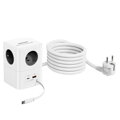 Cubenest PowerCube Extended USB A+C PD 65 W USB-C kabel 3 m