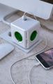 Cubenest PowerCube Original USB A+C PD 20 W Tipo F verde