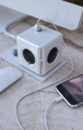 Cubenest PowerCube Original USB A+C PD 20 W Tipo F gris
