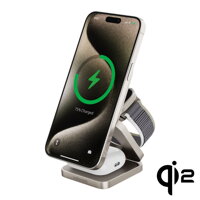 Cargador Magnético Inalámbrico Plegable 3en1 Qi2 SQ312 Pro