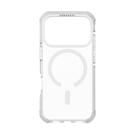 Cubenest Funda para iPhone 18 Pro MagPro Strong Guard blanco