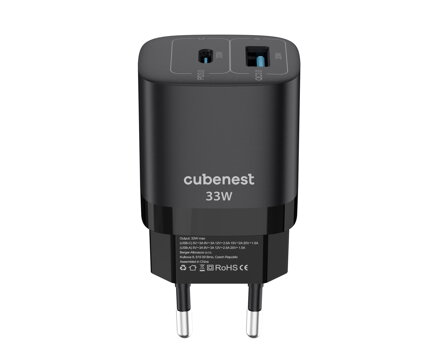 Cubenest Cargador GaN 33 W S2D0