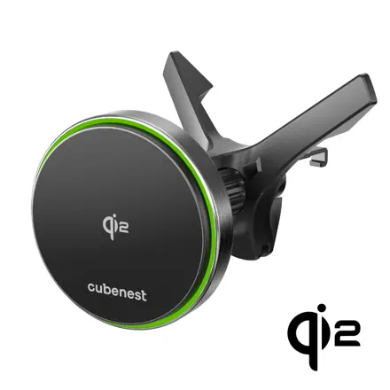 Cubenest Qi2 Cargador inalámbrico magnético para coche SQ1C0