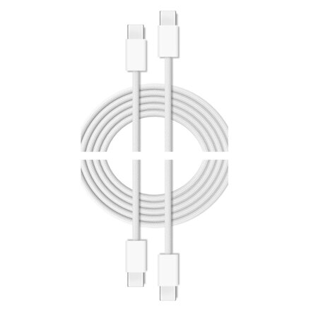 Cubenest cable USB-C/USB-C 60 W 1m 2 unid.