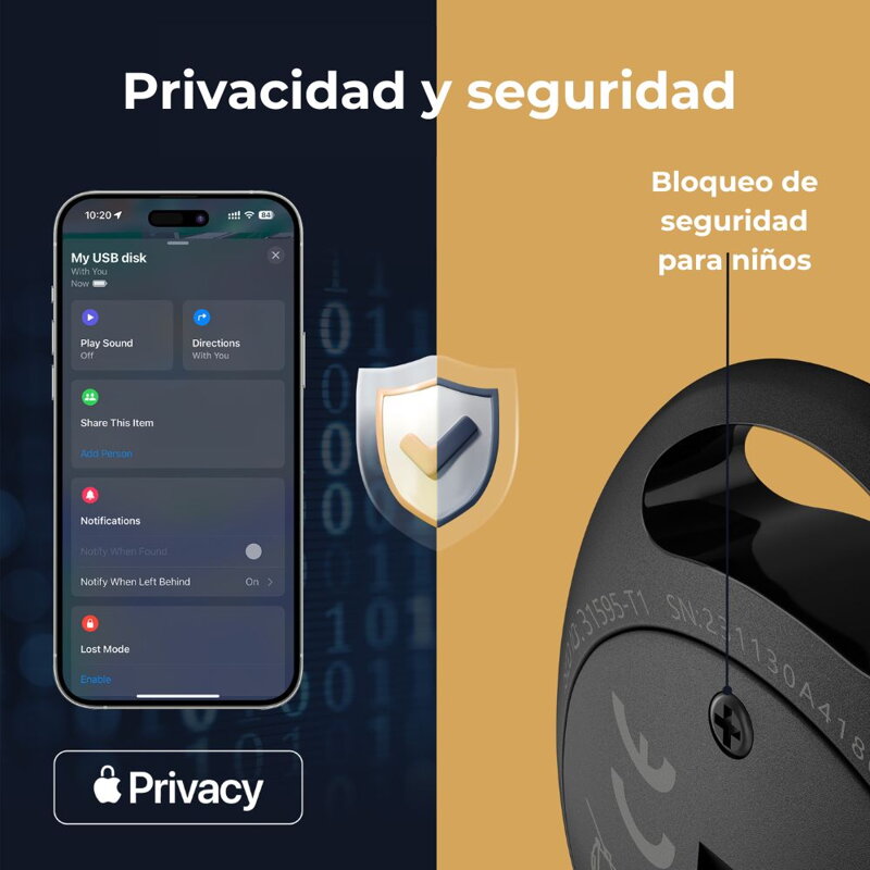Localizador HoloTag con Apple Find My