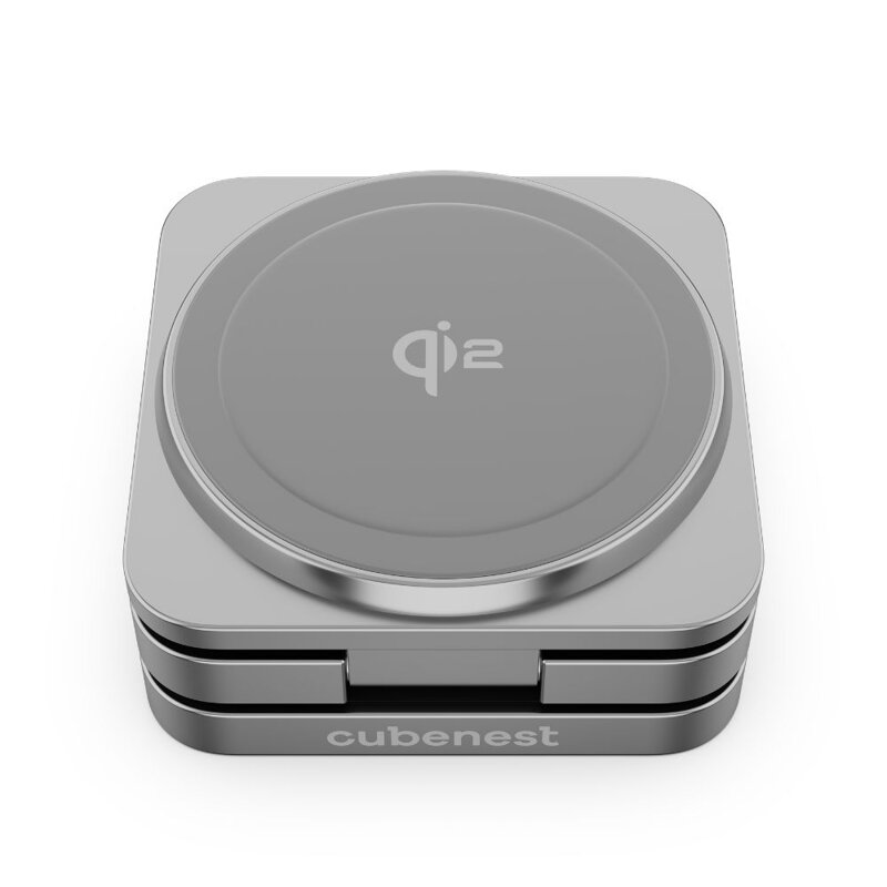 Cubenest El Qi2 cargador plegable inalámbrico magnético 3 en 1 SQS312 Pro Samsung Watch