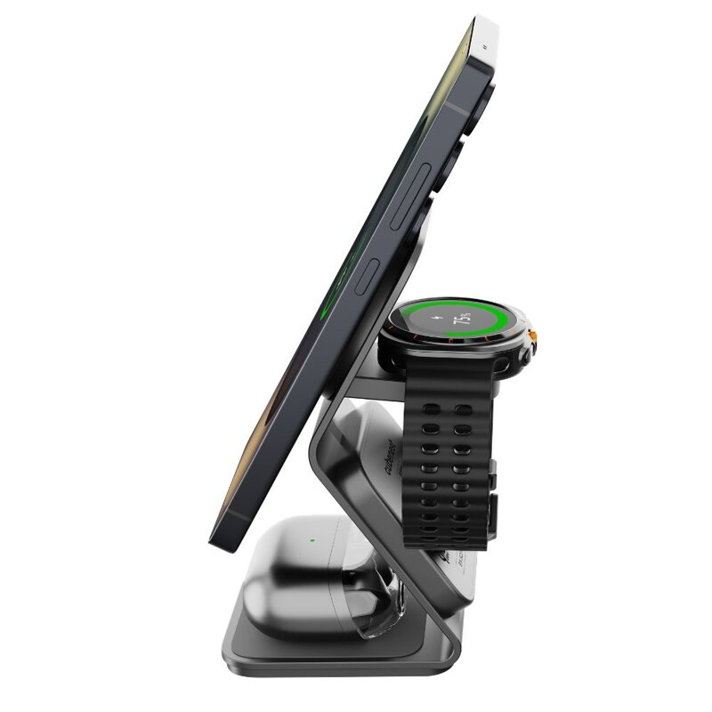 Cubenest El Qi2.2 cargador inalámbrico magnético 3 en 1 SQS314 Pro Samsung Watch