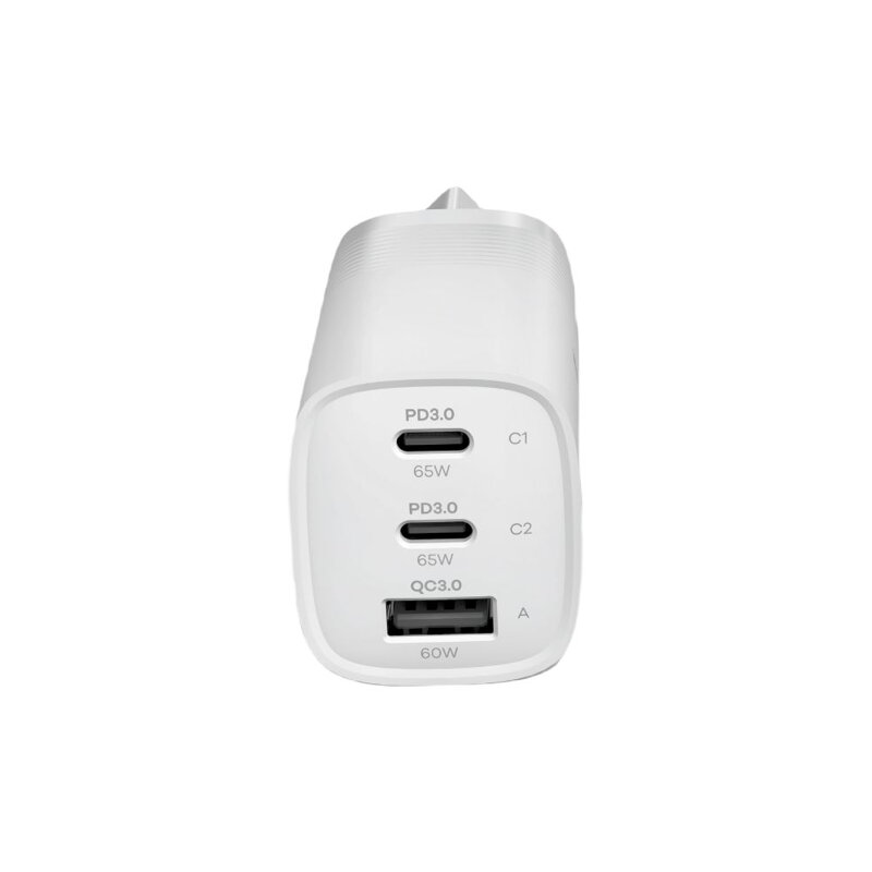 Cubenest Cargador GaN 65 W S3D0 blanco