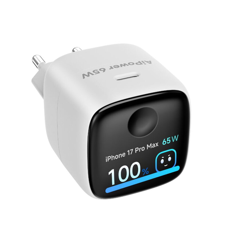 Cubenest AI USB-C PD GaN Nano Adaptador de 65 W A1D65
