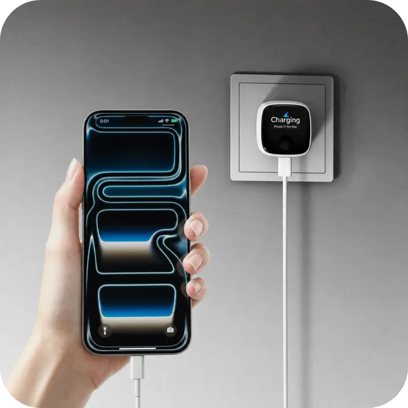 AI GaN cargador 65W USB-C 65W AI GaN cargador 65W USB-C 65W