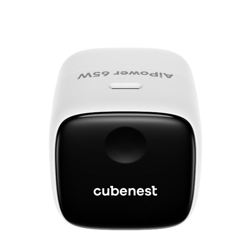 Cubenest AI USB-C PD GaN Nano Adaptador de 65 W A1D65
