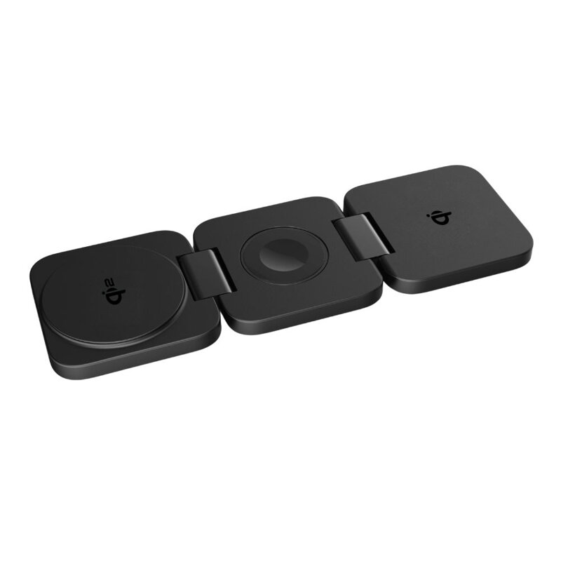 Cubenest Qi2 El cargador plegable inalámbrico magnético 3 en 1 EQ310 gris