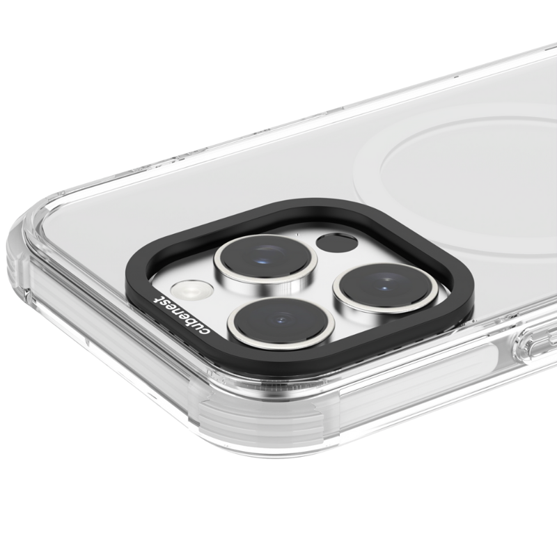 Cubenest Funda para iPhone 15 Pro MagPro Strong Guard blanco
