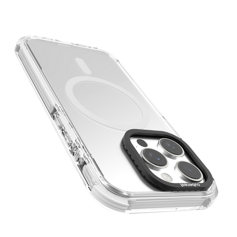 Cubenest Funda para iPhone 15 Pro MagPro Strong Guard blanco