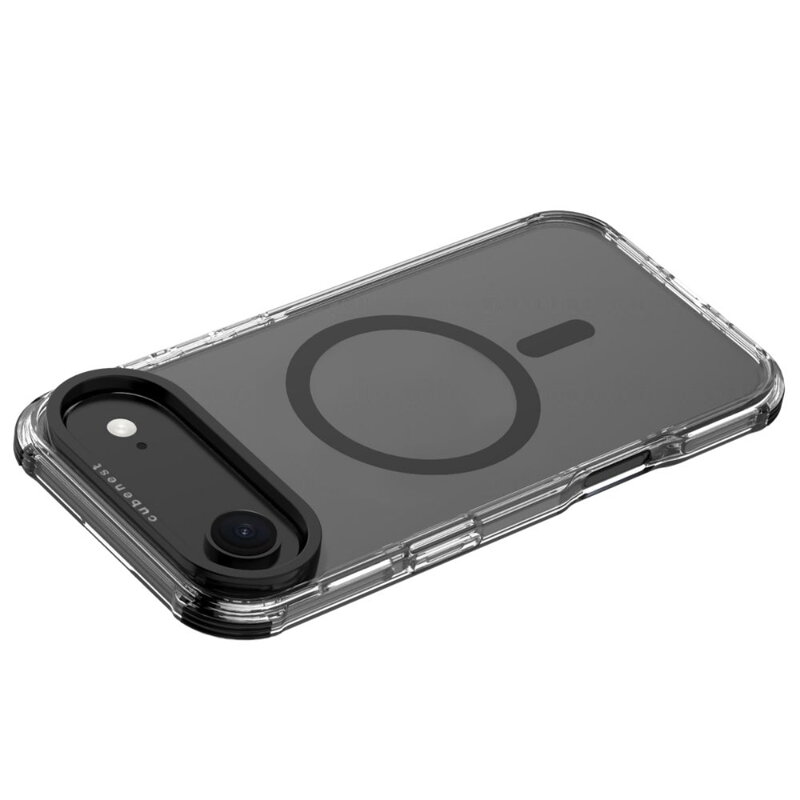 Cubenest Funda para iPhone 17 Air MagPro Strong Guard negro