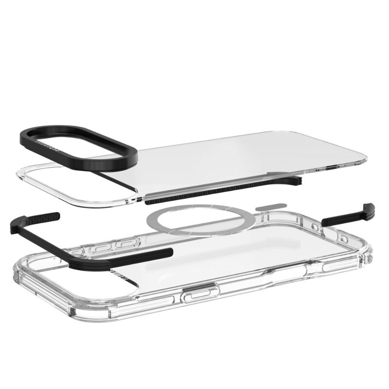 Cubenest Funda para iPhone 17 Air MagPro Strong Guard negro