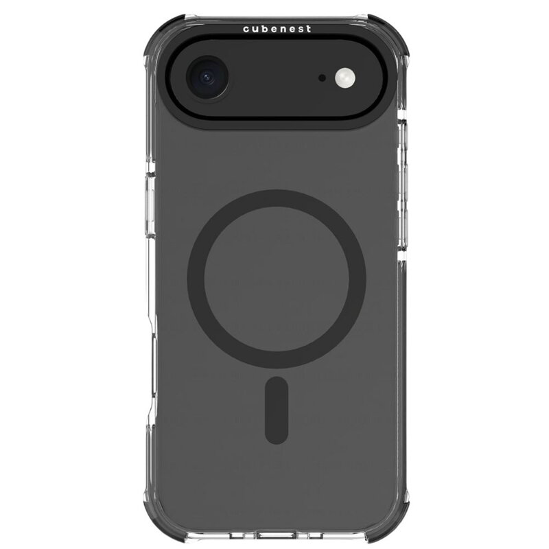 Cubenest Funda para iPhone 17 Air MagPro Strong Guard negro