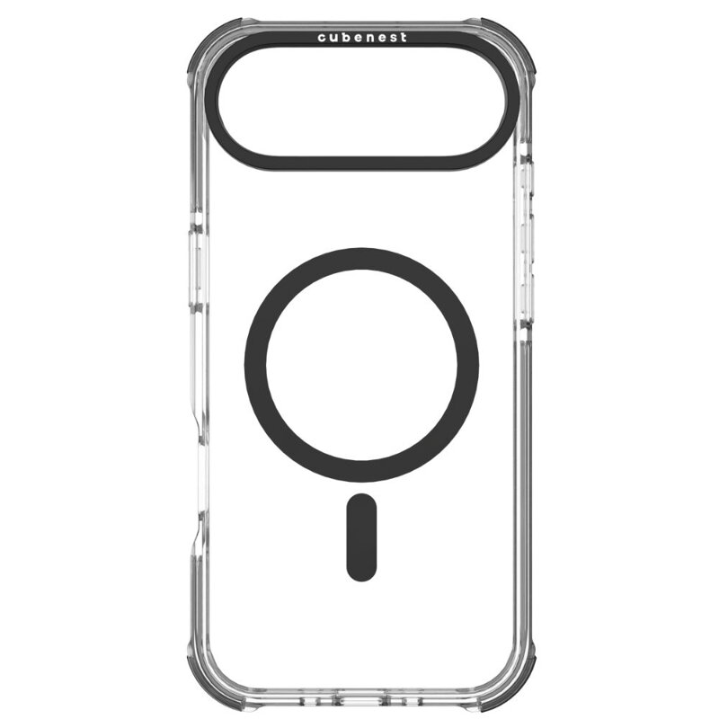 Cubenest Funda para iPhone 16 Pro MagPro Strong Guard negro Cubenest Funda para iPhone 16 Pro MagPro Strong Guard negro