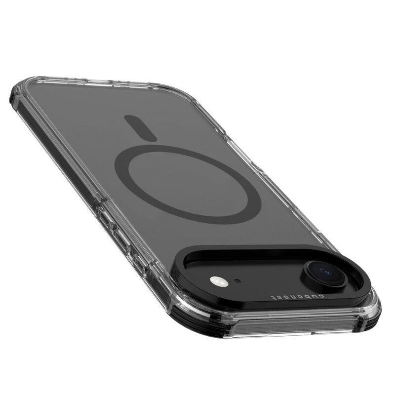 Cubenest Funda para iPhone 17 Air MagPro Strong Guard negro