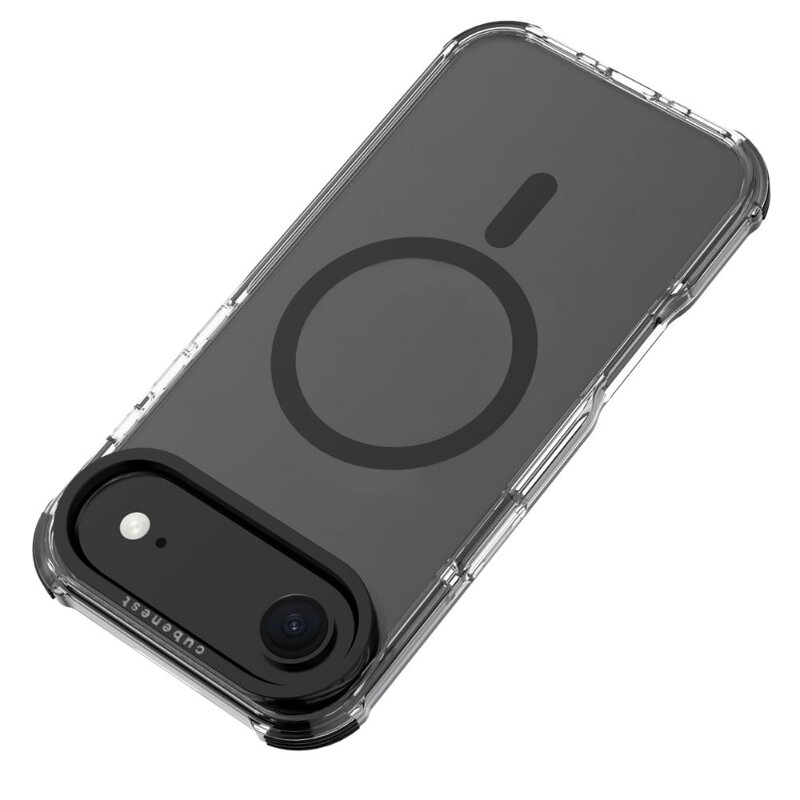 Cubenest Funda para iPhone 17 Air MagPro Strong Guard negro