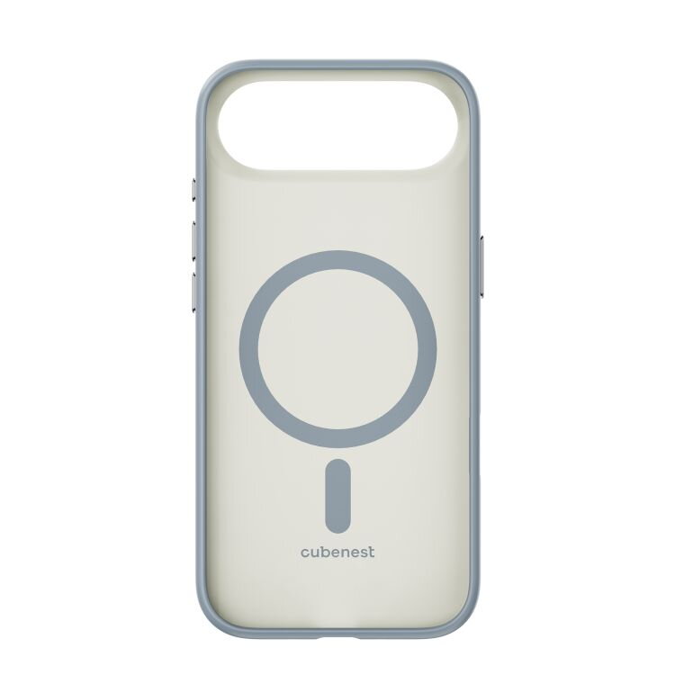Cubenest Funda para iPhone 17 Air compatible con MagSafe beige mate