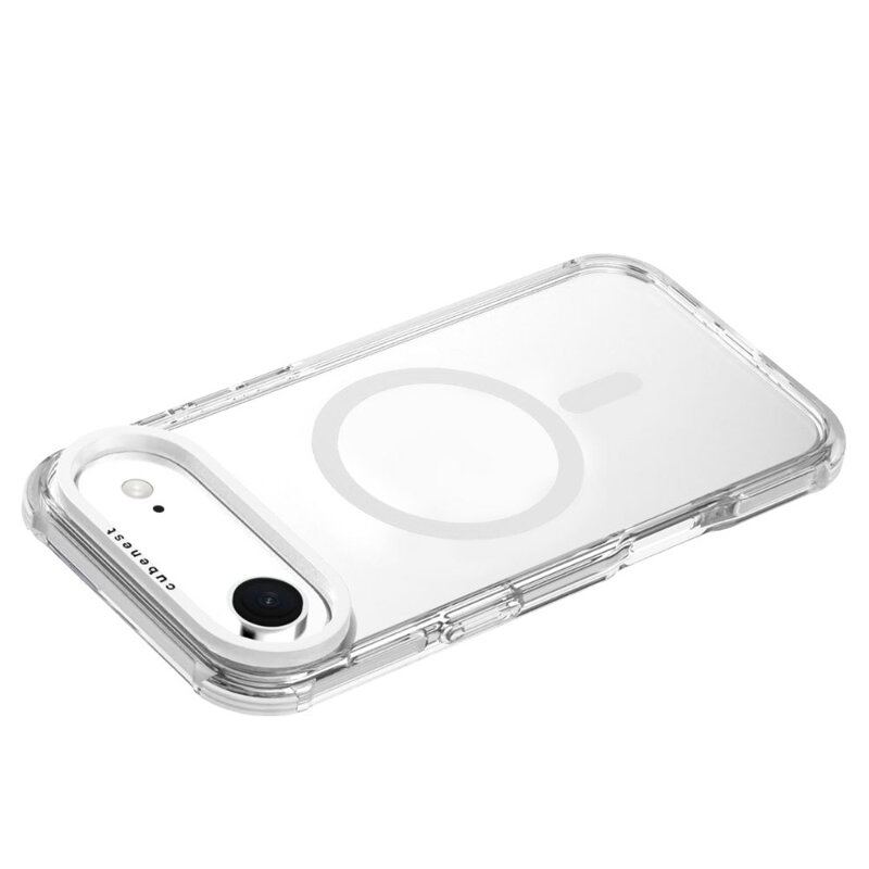 Cubenest Funda para iPhone 17 Air MagPro Strong Guard blanco
