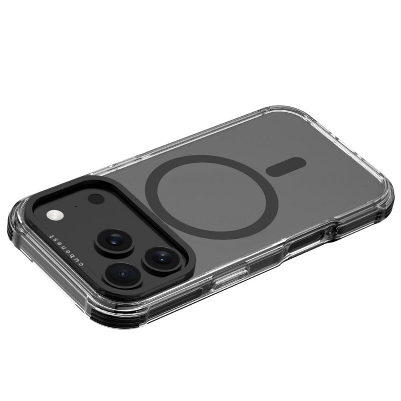 Cubenest Funda para iPhone 17 Pro MagPro Strong Guard negro