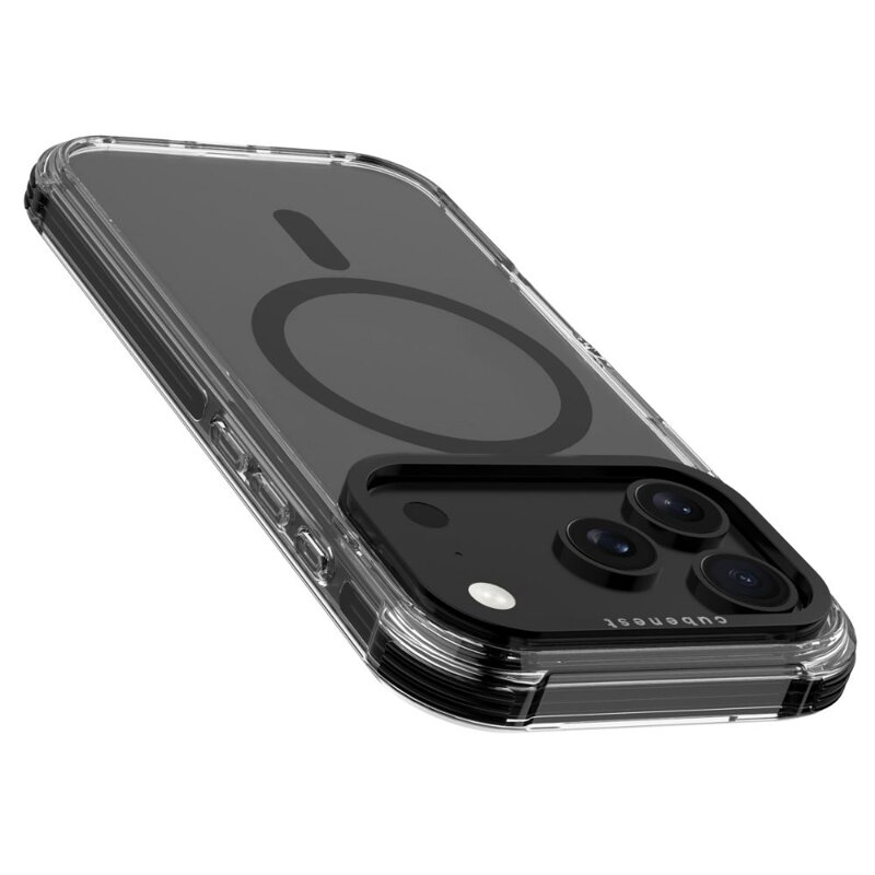 Cubenest Funda para iPhone 17 Pro MagPro Strong Guard negro