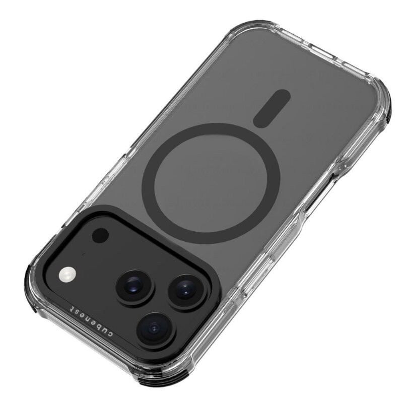 Cubenest Funda para iPhone 17 Pro MagPro Strong Guard negro