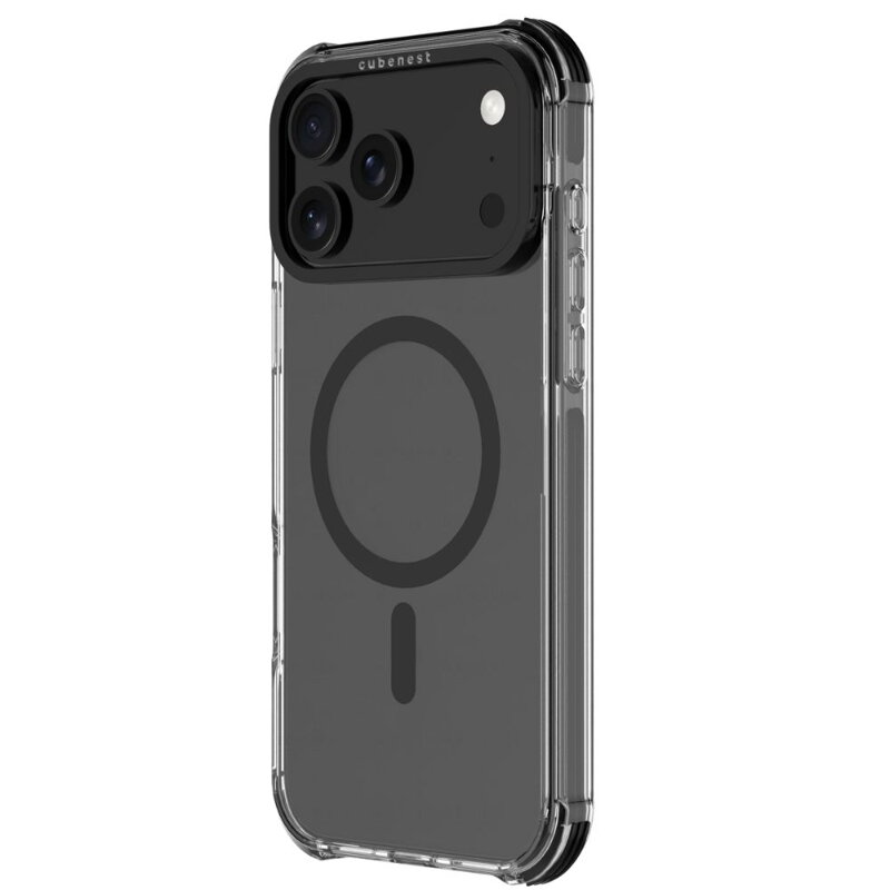 Cubenest Funda para iPhone 17 Pro Max MagPro Strong Guard negro