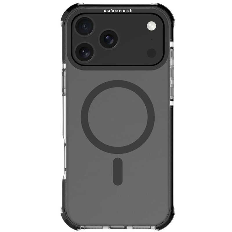 Cubenest Funda para iPhone 17 Pro Max MagPro Strong Guard negro