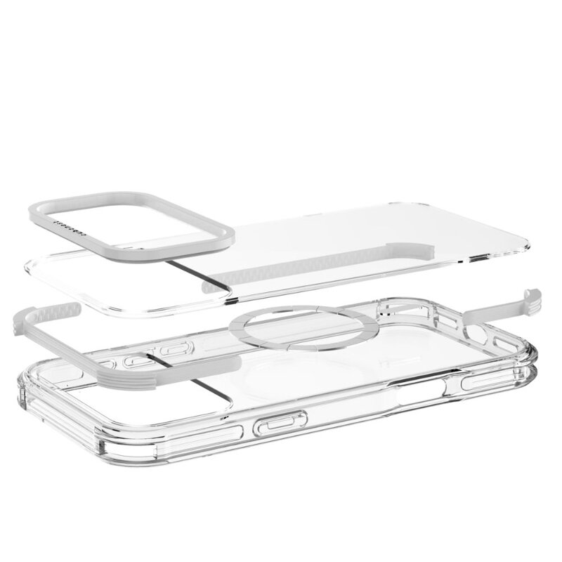 Cubenest Funda para iPhone 17 Pro Max MagPro Strong Guard blanco