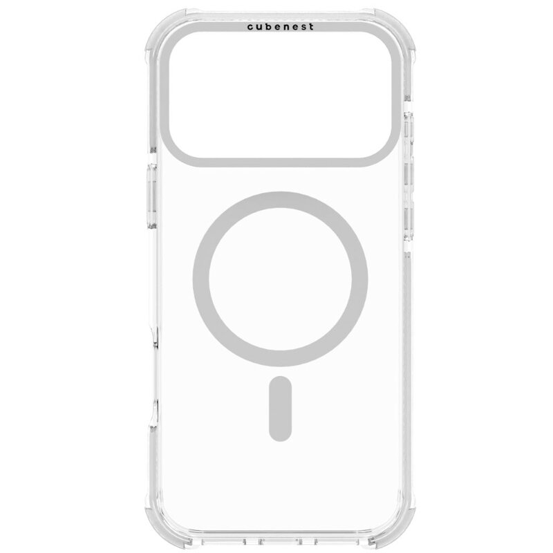 Cubenest Funda para iPhone 16 Pro MagPro Strong Guard negro Cubenest Funda para iPhone 16 Pro MagPro Strong Guard negro