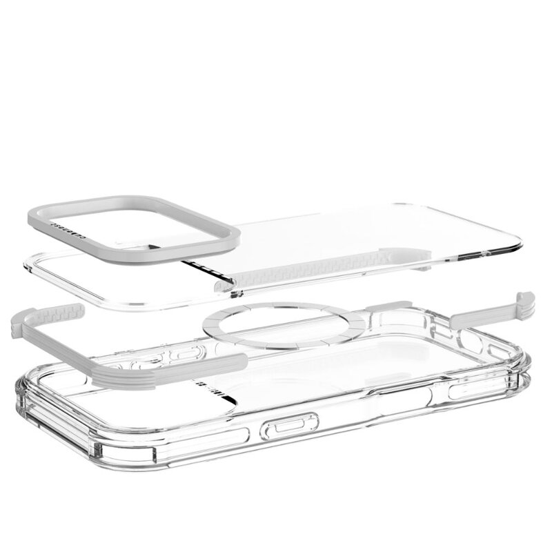 Cubenest Funda para iPhone 17 Pro MagPro Strong Guard blanco