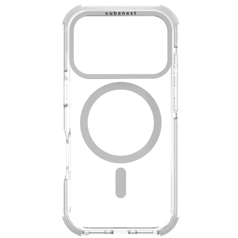 Cubenest Funda para iPhone 16 Pro MagPro Strong Guard negro Cubenest Funda para iPhone 16 Pro MagPro Strong Guard negro