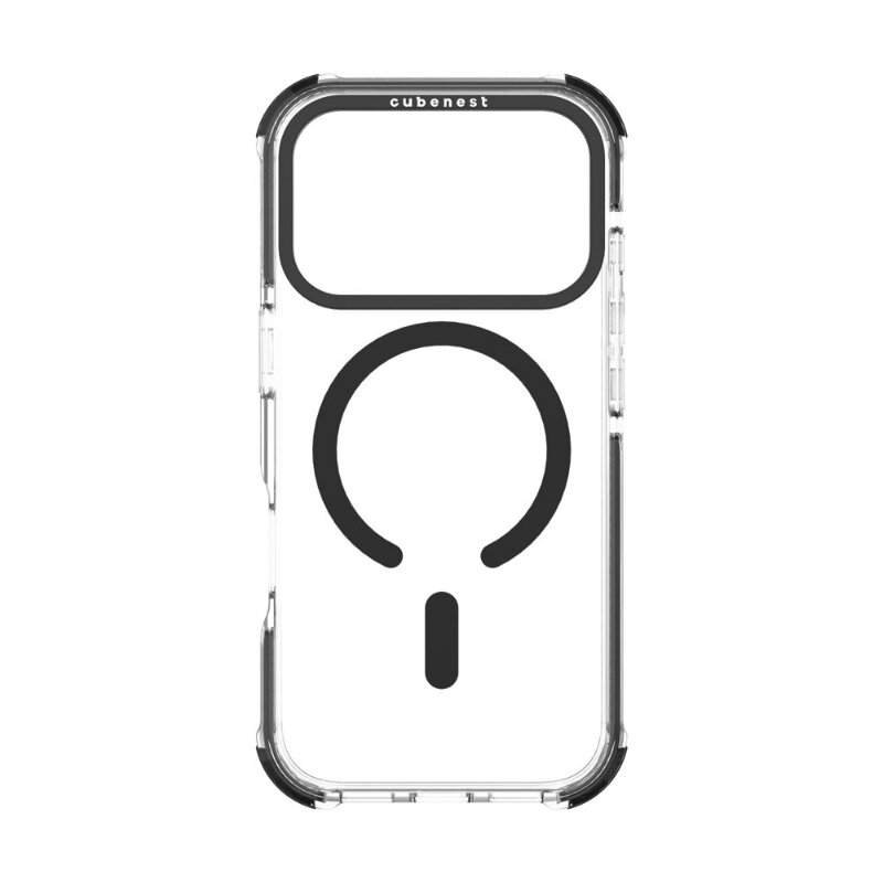 Cubenest Funda para iPhone 18 Pro MagPro Strong Guard negro