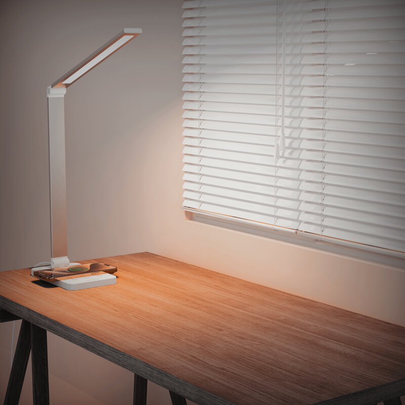 Cubenest Lámpara LED de sobremesa con carga inalámbrica LTW01C