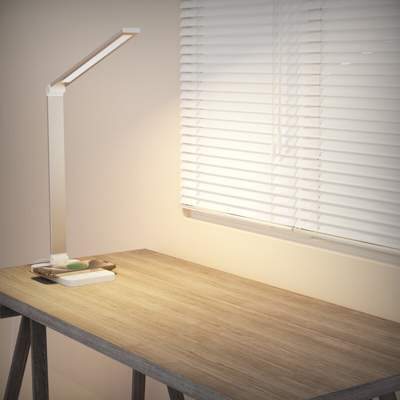 Cubenest Lámpara LED de sobremesa con carga inalámbrica LTW01C