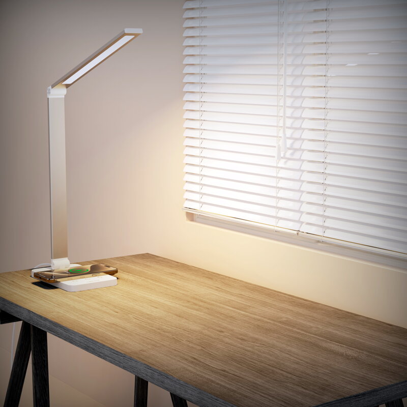Cubenest Lámpara LED de sobremesa con carga inalámbrica LTW01C