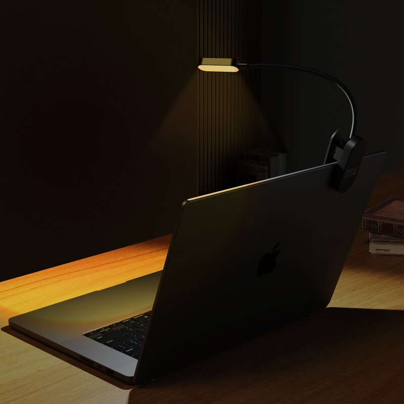 Cubenest Lámpara LED con pinza LTW02 negro