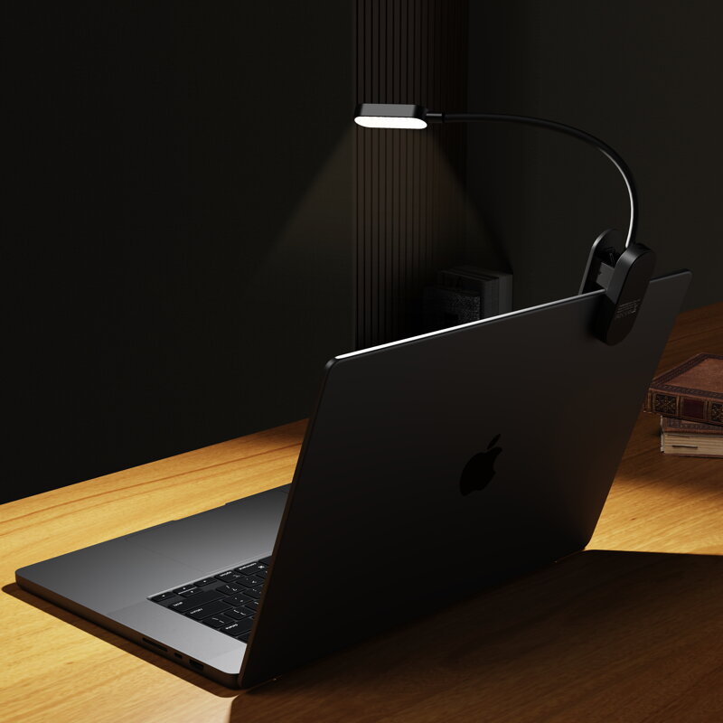 Cubenest Lámpara LED con pinza LTW02 negro